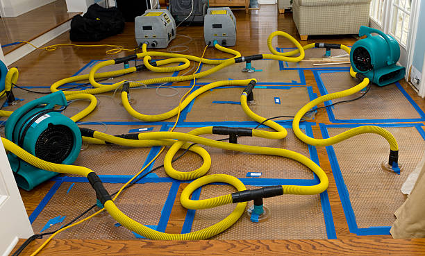 Professional Crawl Space Water Removal technician working in Raymond, WI